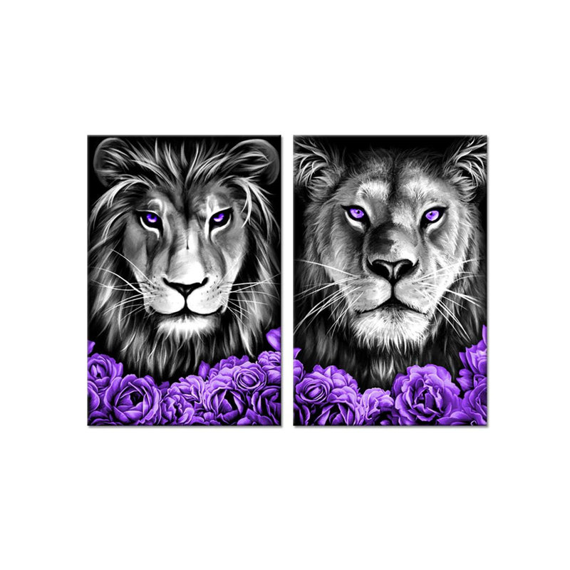2 Piece Wrapped Canvas Print