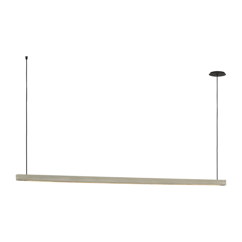 Lino 1 - Light LED Pendant, 3.9" H x 72" W x 1.3" D