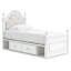 Lit simple avec panneau de rangement Jaekob-123102295
