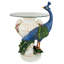 Table de bout Staverden Castle Peacock Figurine