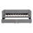 Upholstered Daybed With Ergonomic Design Backrest And 2 Drawers-1582753045