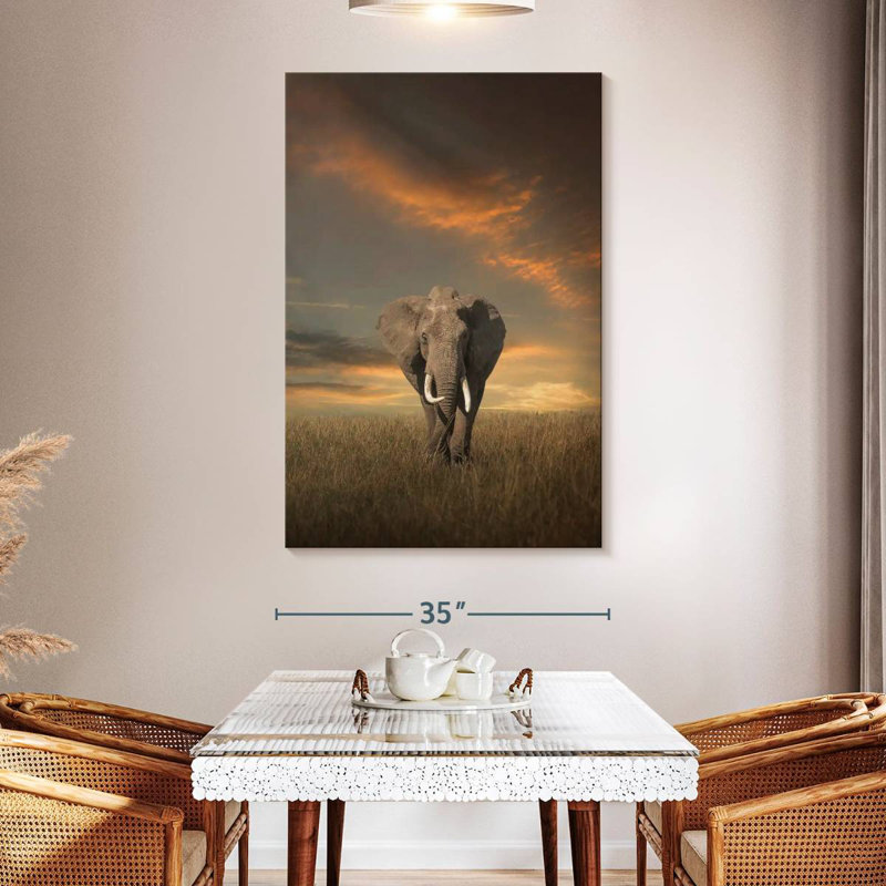 Brampt Savanna Mammoth, 51" H x 34" W
