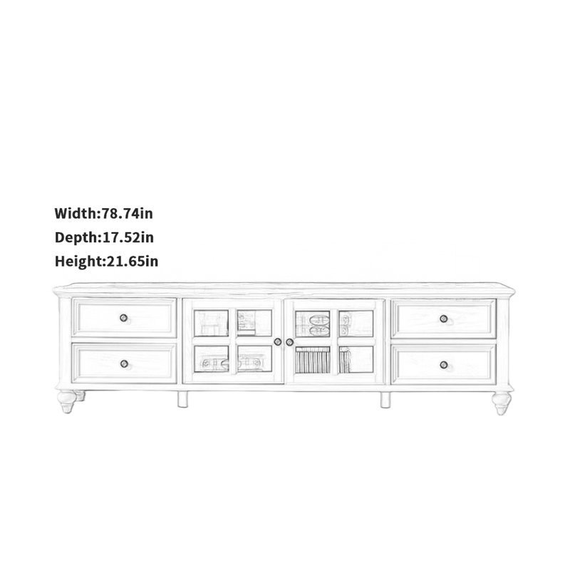 Retro Creative TV cabinet