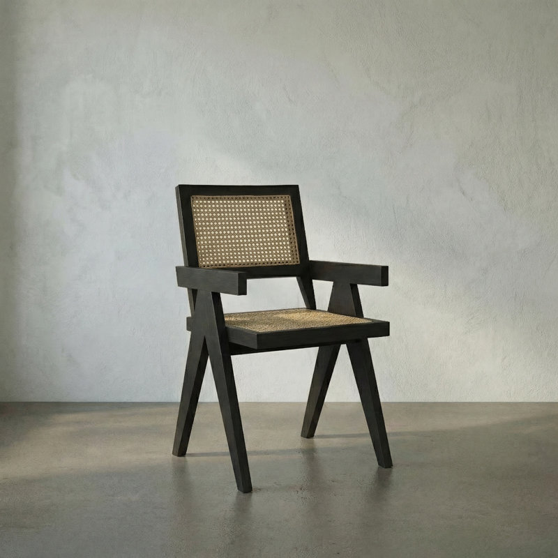 Jude Arm Chair, Black