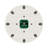 Asscher White Beaded Smooth Tabletop Set