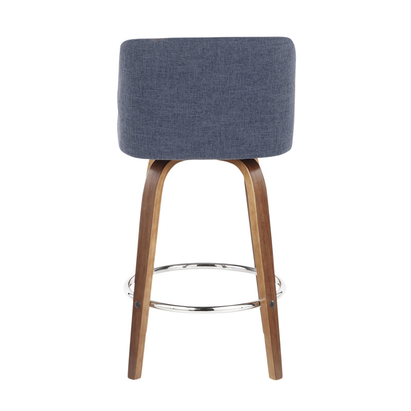 Tabouret de comptoir 2 pièces Mid-Century