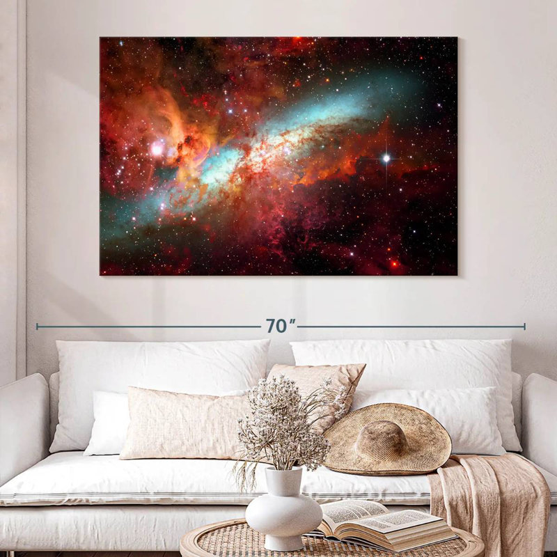 Oberle Galaxy Nebula, 34" H x 51" W