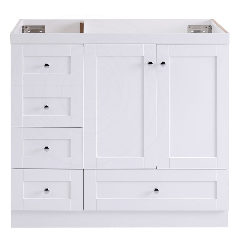 Meuble-lavabo 36 po (lavabo non inclus), Blanc
