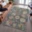 Premium Machine Washable Wayne AMF1101 Damask Rug-10003957