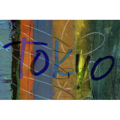 Abstract Tokyo - Painting