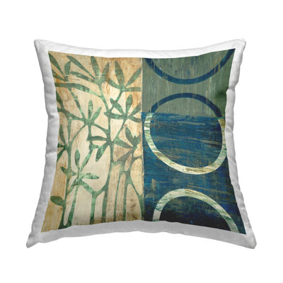 Coussin Rustic Botanical Sprig's Abstraction