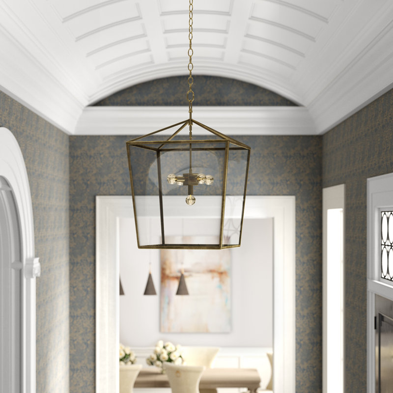 Camden Lantern, Natural Brass