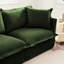 Canapé 2 places avec housse amovible, housse amovible, chenille, design moderne, confortable siège convertible 2 et housse, siège profond, style
