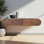 Console en bois massif 31,4961 po Areford