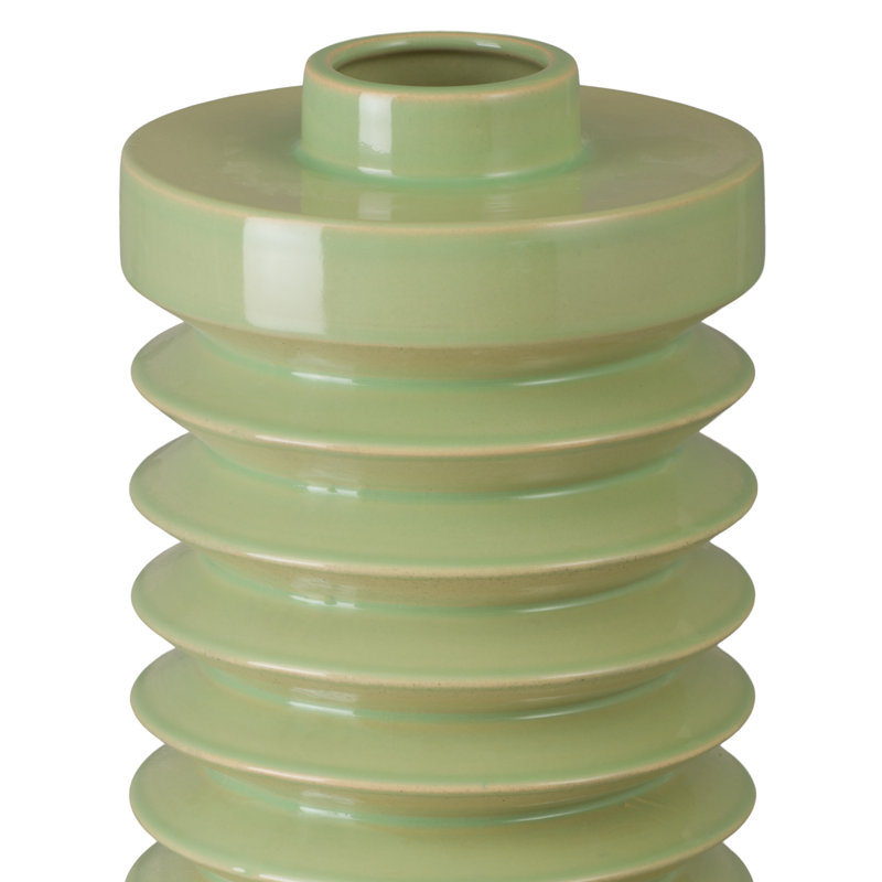 Vase de plancher en céramique Takefumi, H 19 po x l 8,5 po x P 8,5 po
