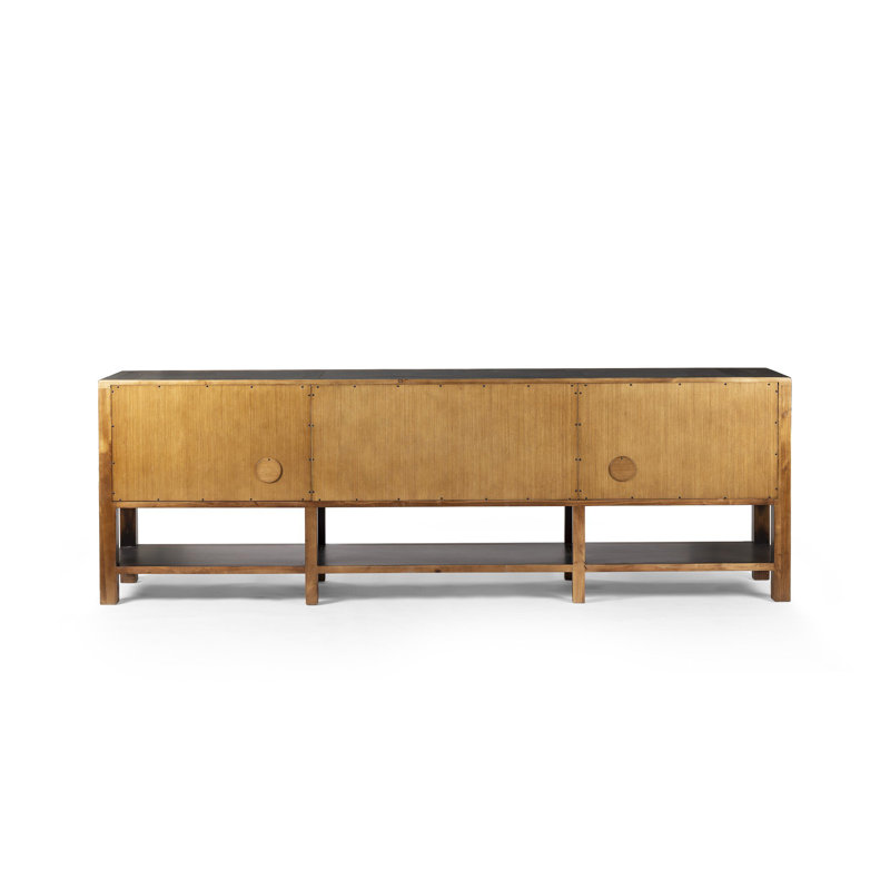 SHIZUKO 102 in. W Solid Wood Sideboard