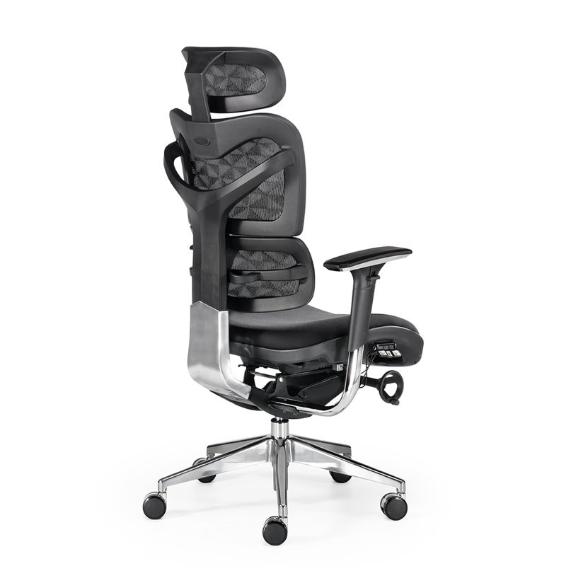 Polyester Blend Office Chair with Headrest