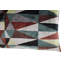 Velvet Geometric Lumbar Pillow Cover & Insert