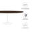 Lippa 78" Oval Wood Grain Dining Table-589338232