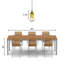 4.5"W Hazlehurst Coloured 1-Light Novelty Pendant-833814698