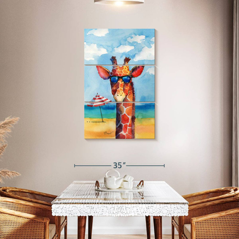 Ketti Hip Shades - Giraffe, 45" H x 28" W