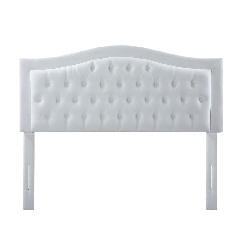 Upholstered Headboard, Full/Queen, Gray
