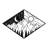 Stylish Black Metal Wall Decor, 22.0 x 15.0 inches | 100% Durable Metal, Thickness: 0.05 inches | Perfect for Home or Office, Adds a Modern Touch to Any Space, Eye-catching Decorative Accent