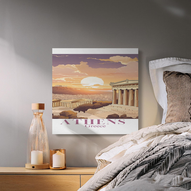 Omalley Wrapped Canvas Print Set, 14x14