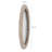 Lana Solid Wood Round Wall Mirror