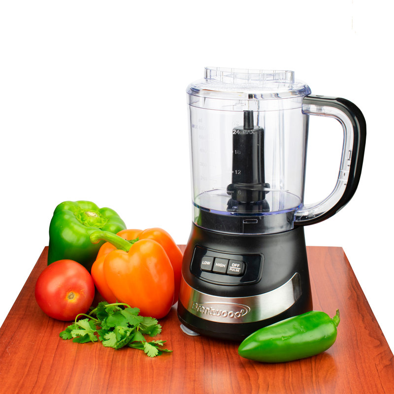 Brentwood Black 3-Cup Food Processor