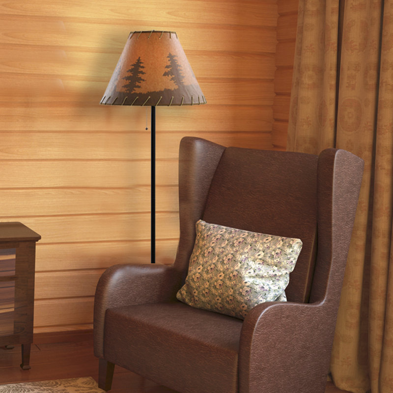 Lampe sur pied Lodge