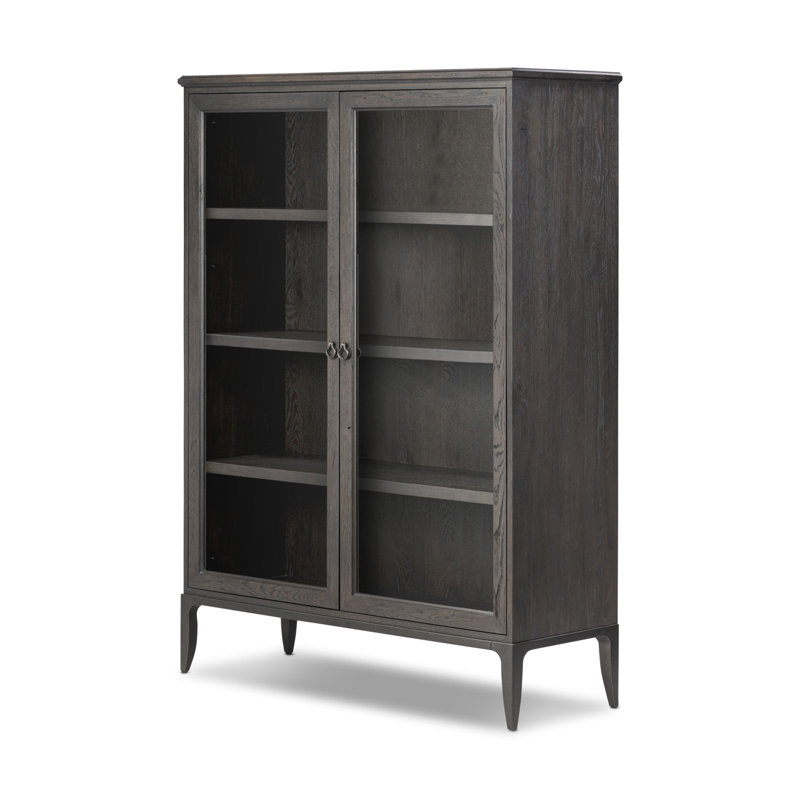 Alden Cabinet-Worn Black Oak
