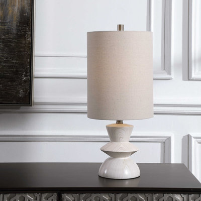 Lampe blanche 23,5 po Horrell