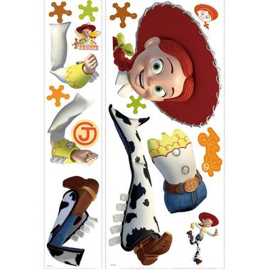 RoomMates 5 in. x 19 in. Toy Story Woody 18-Piece Peel and Stick Giant Wall  Decals RMK1430GM - The Home Depot