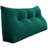 Sit-up Back Comfort Velvet Headboard Wedge Reading Pillow Triangular Backrest Back Support Compression-56420214-56420208