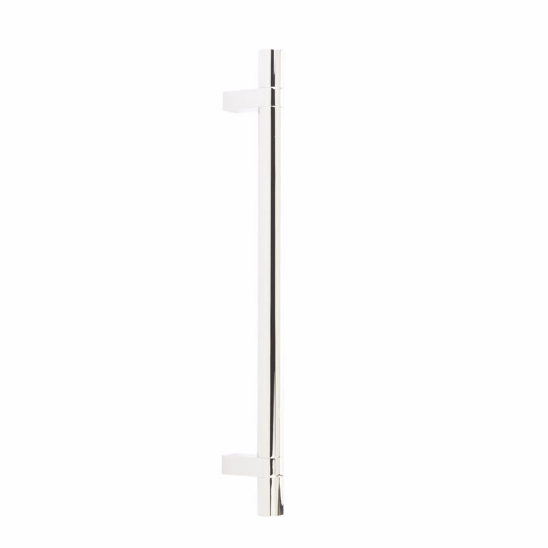 Poignée barre 18 po CC / rectangulaire Emtek Select Appliance, 12", Nickel poli