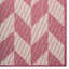 Tapis intérieur / extérieur rose / ivoire Nicole Miller-67637899