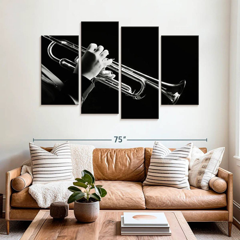 Abarca Jazz Trompette, H 42 po x l 68 po