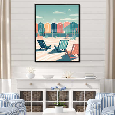 Beachside Rest V sur toile