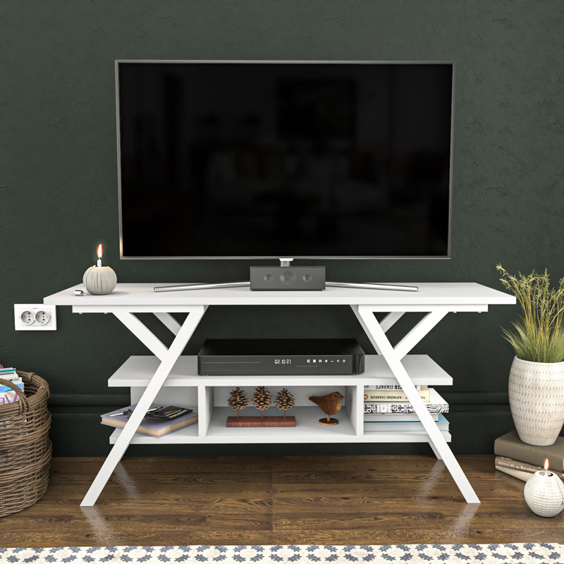 Tolchester TV Stand for TVs up to 50", White