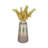 Glass Vases Glass and Metal Glam Design with Decorative Chain Accent for Modern Interiors and Stylish Display Decor.-237652022