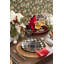 Tartan Black Salad/Dessert Plate