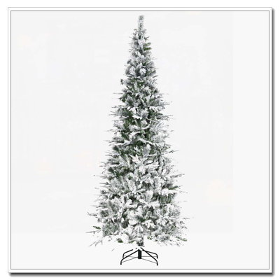Snow Flocked Pine Artificial Christmas Tree