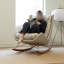 Chaise berçante simple Casual Casual