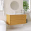 Meuble-lavabo mural simple avec plateau en céramique intégré blanc-1009394342-1009394341