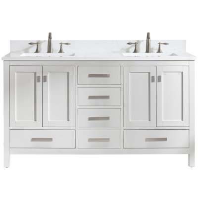 Ensemble de meuble-lavabo double 60 po Binion