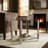 Schwenzer Glass Top End Table
