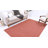 Everyday Solid Machine Woven / Power Loomed Performance Rust Red Rug-476533967