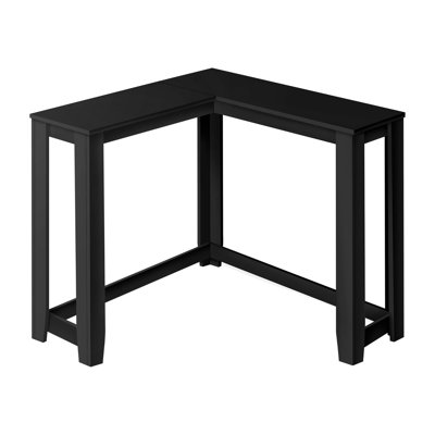 Accent Table Entryway Console, Narrow Corner For Living Room Bedroom, Black Laminate Transitional, 2 Solid Stable With Home Decorative Touch, Organization Function And Practical Storage Capacity