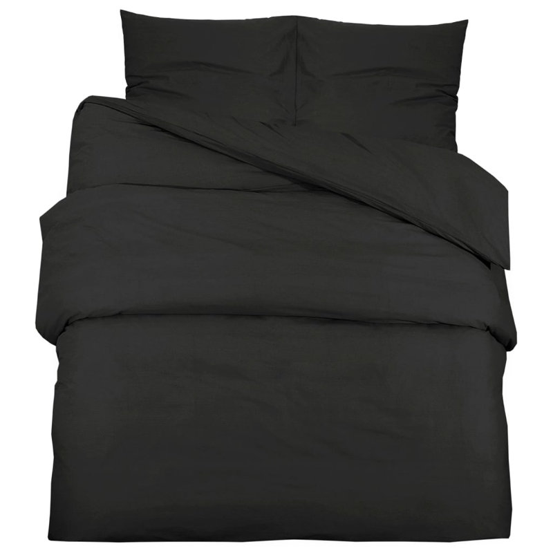 Modern & Contemporary Duvet Cover Set, Single - 2 Pillowcases (80 x 80 cm), Grey